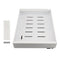 Pull Out Cabinet Organizer Carbon Steel Stretchable Noiseless 3 Sideline Rails Slide Out Storage Drawer for Kitchen