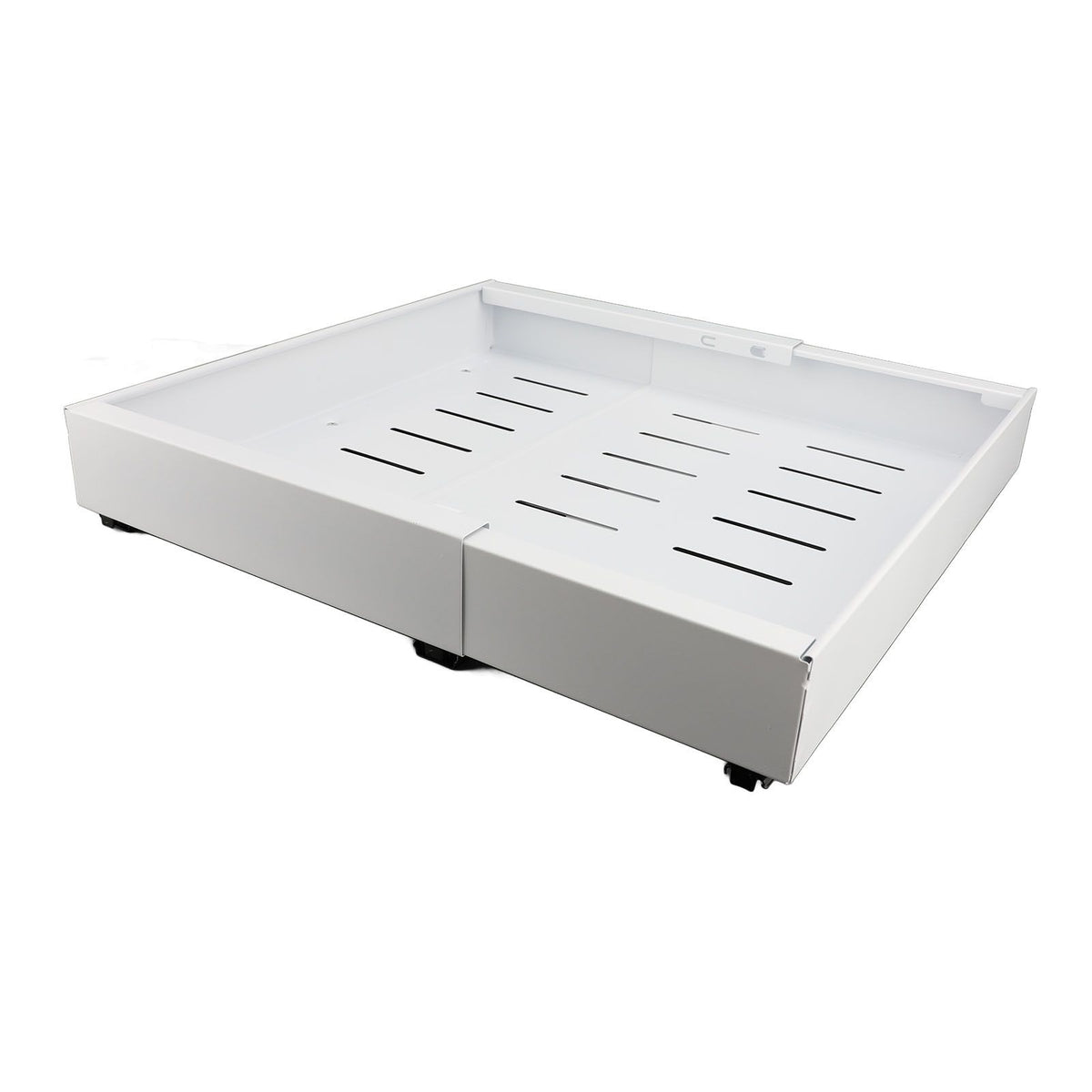 Pull Out Cabinet Organizer Carbon Steel Stretchable Noiseless 3 Sideline Rails Slide Out Storage Drawer for Kitchen