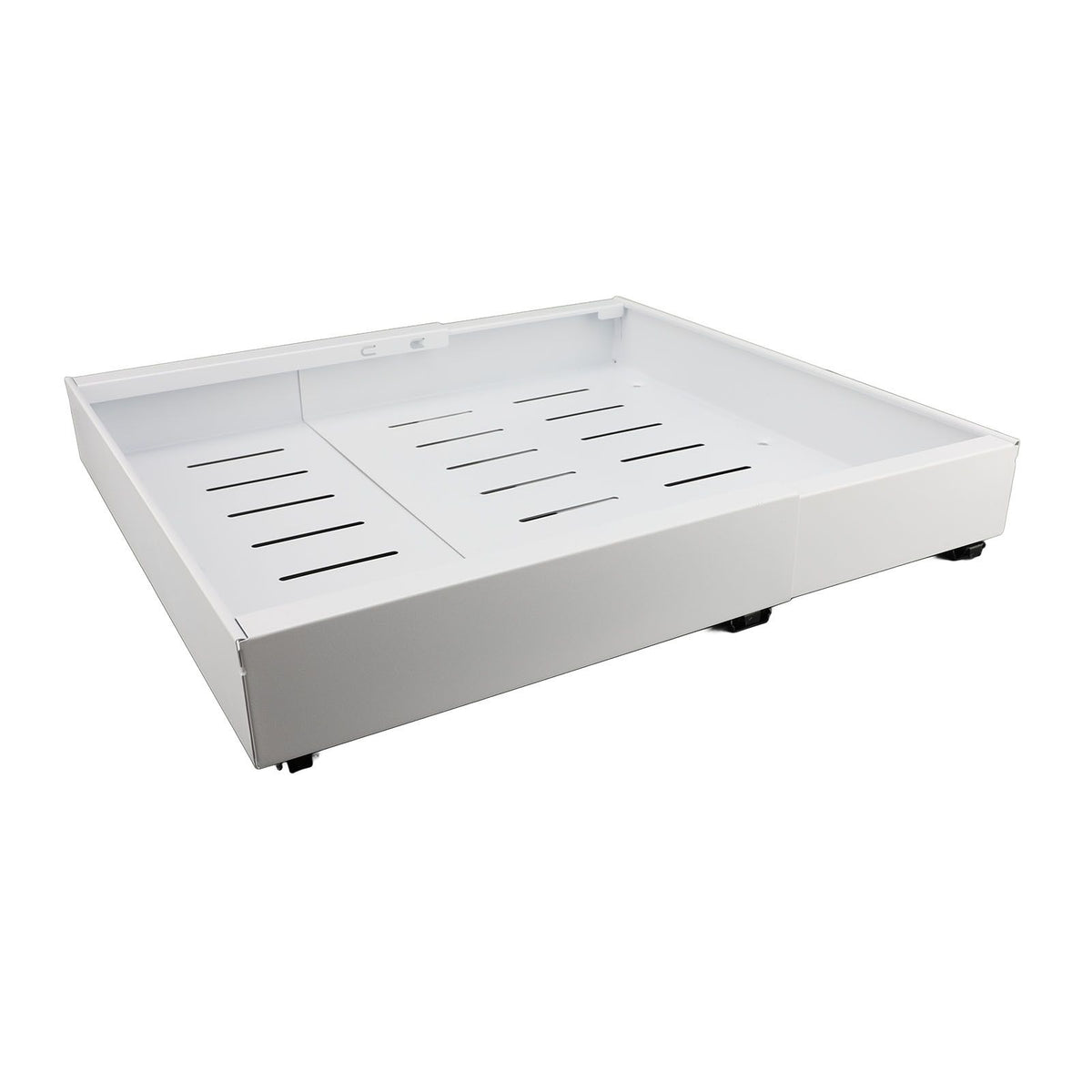 Pull Out Cabinet Organizer Carbon Steel Stretchable Noiseless 3 Sideline Rails Slide Out Storage Drawer for Kitchen