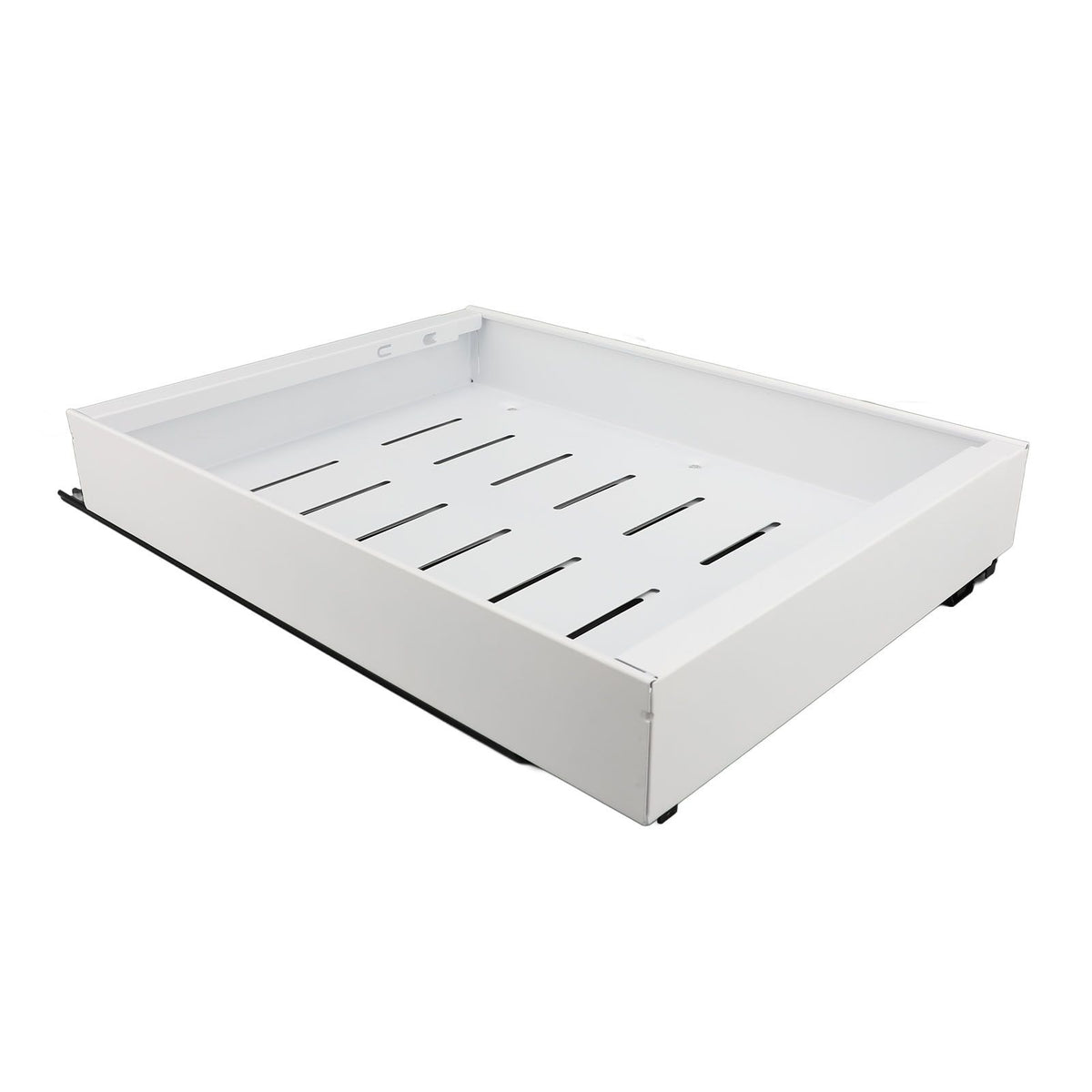 Pull Out Cabinet Organizer Carbon Steel Stretchable Noiseless 3 Sideline Rails Slide Out Storage Drawer for Kitchen
