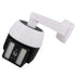Solar Powered Fake Security Camera with Flashing Red LED Light Simulated Surveillance Camera with Remote Control for Outdoor Night Safety Warning