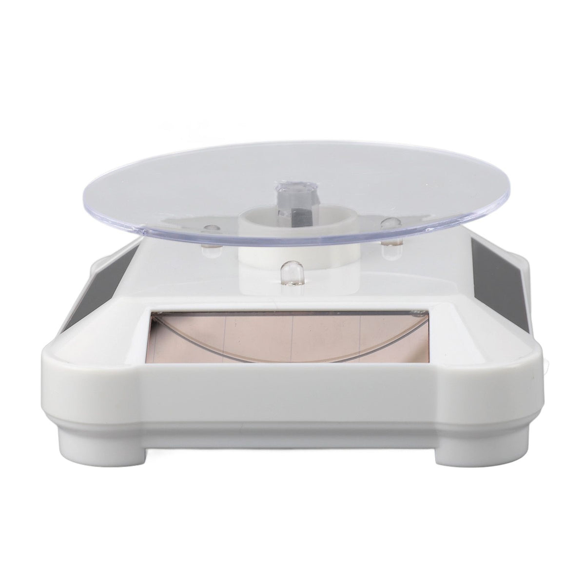 Solar Turntable 360 Degree Rotating Display Plate for Curing Resin Printed Jewelry Small 3D Printer Model with RGB Light