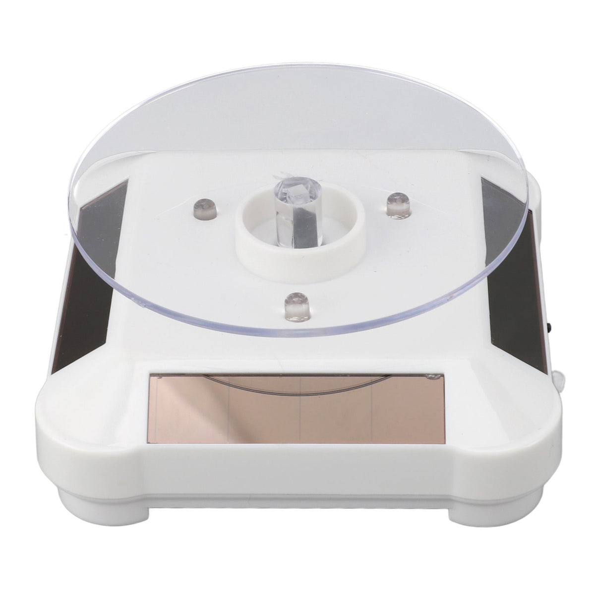 Solar Turntable 360 Degree Rotating Display Plate for Curing Resin Printed Jewelry Small 3D Printer Model with RGB Light