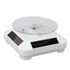 Solar Turntable 360 Degree Rotating Display Plate for Curing Resin Printed Jewelry Small 3D Printer Model with RGB Light