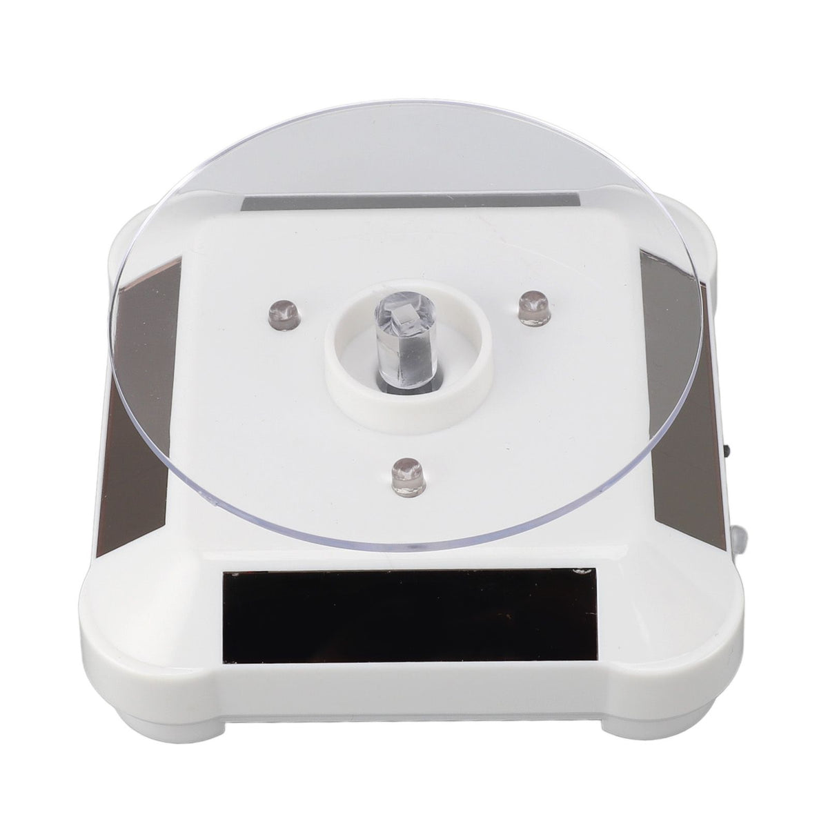 Solar Turntable 360 Degree Rotating Display Plate for Curing Resin Printed Jewelry Small 3D Printer Model with RGB Light