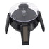 LED Jewelry Display Turntable Solar Powered Rotating Stand Blue Led Light for Watch Necklace Bracelet