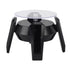 LED Jewelry Display Turntable Solar Powered Rotating Stand Blue Led Light for Watch Necklace Bracelet