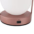LED Cordless Table Lamp Acrylic Iron 3 Modes Stepless Touch Dimmable USB Rechargeable Portable Lantern Night Light for Bedside Outdoor Camping