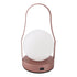 LED Cordless Table Lamp Acrylic Iron 3 Modes Stepless Touch Dimmable USB Rechargeable Portable Lantern Night Light for Bedside Outdoor Camping