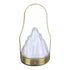 Portable Cordless Table Lamp Acrylic Iron LED 3 Modes Stepless Touch Dimmable USB Rechargeable Modern Table Night Light for Bedside Outdoor Camping