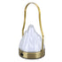 Portable Cordless Table Lamp Acrylic Iron LED 3 Modes Stepless Touch Dimmable USB Rechargeable Modern Table Night Light for Bedside Outdoor Camping