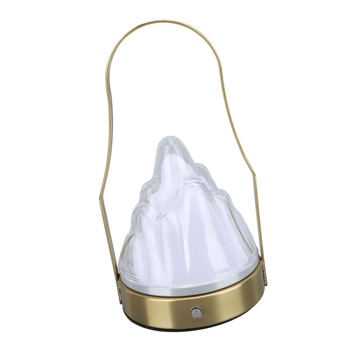 Portable Cordless Table Lamp Acrylic Iron LED 3 Modes Stepless Touch Dimmable USB Rechargeable Modern Table Night Light for Bedside Outdoor Camping