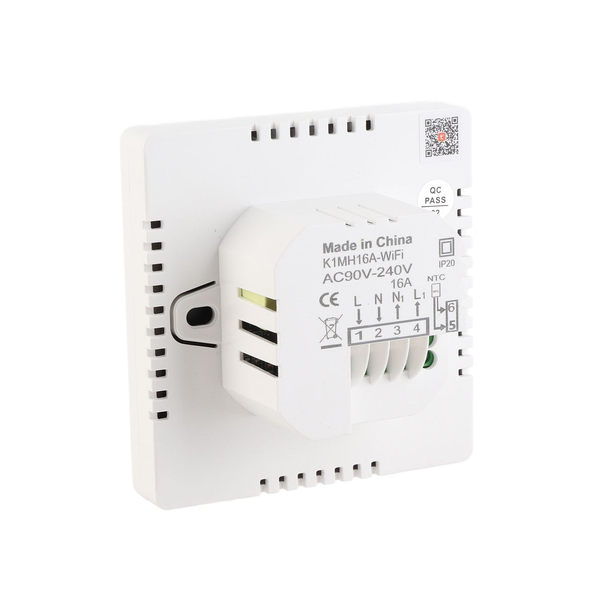 Wall Thermostat Programmable LCD Display Touch Button Heating Digital Thermoregulator Temperature Controller for Home Room