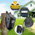 Solar Driveway Alarm 984ft Long Range Wireless Driveway Alarm IP60 Weather Resistant Infrared Motion Sensor Detector DIY Security Alert System Monitor and Protect Outdoor Property 1 Sensor and 2 Receiver