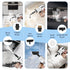 Portable Handheld Steam Cleaner 10s Quick Heat 3 Temperature Adjustable Deep Cleaning Machine with 600ml Water Tank 3 Brush Heads Bent Nozzle Window Scraper with Cloth Cover Storage Bag 5.2ft Power Cord for Kitchen Bathroom Furniture Upholstery Clothes Ca