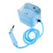 Portable Steam Cleaner 3 Temperature Adjustable Deep Cleaning Machine with 1200ml Water Tank 3 Brush Heads Window Scraper Cloth Cover Storage Bag 1.5m/4.9ft Power Cord for Home Upholstery Clothes Car