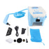 Portable Steam Cleaner 3 Temperature Adjustable Deep Cleaning Machine with 1200ml Water Tank 3 Brush Heads Window Scraper Cloth Cover Storage Bag 1.5m/4.9ft Power Cord for Home Upholstery Clothes Car