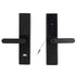 Smart Door Lock Keyless Entry Door Lock Handle with Cards and Keys Biometric Door Lock App Remote Control Virtual Password Smart Lock for 40-120mm Office Home Bedroom Door