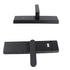 Smart Door Lock Keyless Entry Door Lock Handle with Cards and Keys Biometric Door Lock App Remote Control Virtual Password Smart Lock for 40-120mm Office Home Bedroom Door