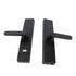 Smart Door Lock Keyless Entry Door Lock Handle with Cards and Keys Biometric Door Lock App Remote Control Virtual Password Smart Lock for 40-120mm Office Home Bedroom Door