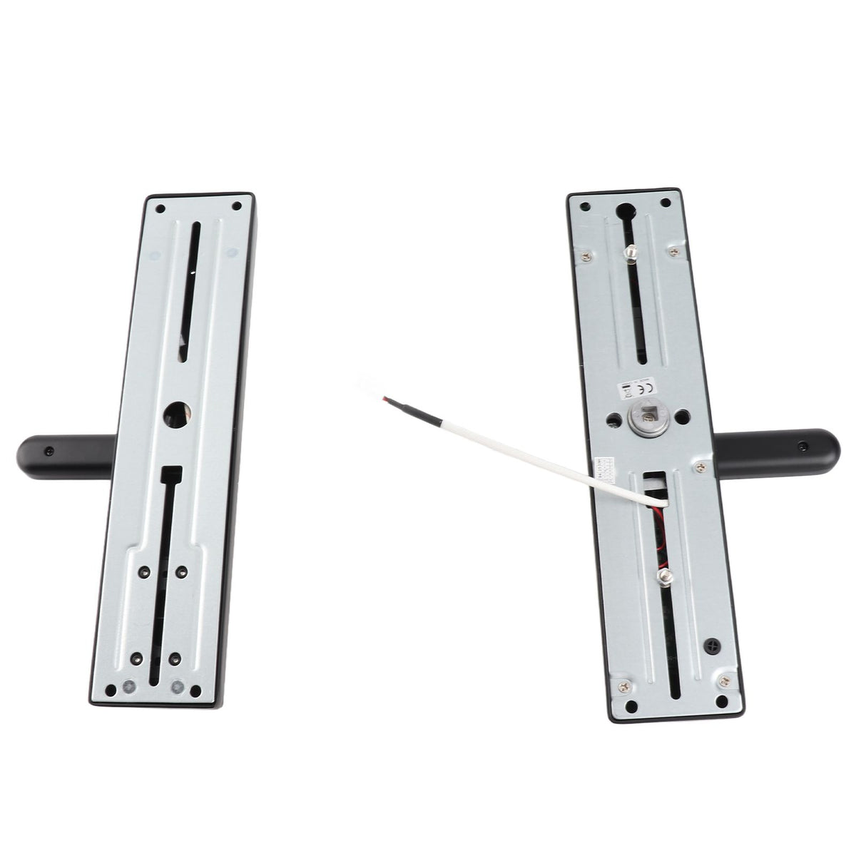 Smart Door Lock Keyless Entry Door Lock Handle with Cards and Keys Biometric Door Lock App Remote Control Virtual Password Smart Lock for 40-120mm Office Home Bedroom Door