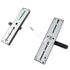 Smart Door Lock Keyless Entry Door Lock Handle with Cards and Keys Biometric Door Lock App Remote Control Virtual Password Smart Lock for 40-120mm Office Home Bedroom Door