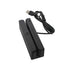 3 Tracks Magnetic Stripe Card Reader Card Swiping Machine Card Reader Magnetic Stripe USB Card Reader Mini Smart Card Reader for Bank/Inquiry/POS Systems