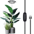 Plant Grow Light Floor Lamp Full Spectrum Sunlight Large Potted Plant Fill Light 3/9/12 Hours Timing 10 Levels Dimming