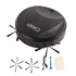 Robotic Vacuum Cleaner Smart Wireless Low Noise USB Charging Automatic Clean Robot for Sweeping and Mopping Black