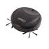Robotic Vacuum Cleaner Smart Wireless Low Noise USB Charging Automatic Clean Robot for Sweeping and Mopping Black