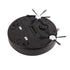 Robotic Vacuum Cleaner Smart Wireless Low Noise USB Charging Automatic Clean Robot for Sweeping and Mopping Black