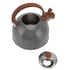Whistling Kettle 2.5L Capacity Stainless Steel Stovetop Teapot for Water Boiling Grey