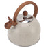 Whistling Kettle 2.5L Capacity Stainless Steel Stovetop Teapot for Water Boiling Beige