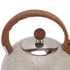 Whistling Kettle 2.5L Capacity Stainless Steel Stovetop Teapot for Water Boiling Beige