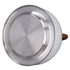 Whistling Kettle 2.5L Capacity White 304 Stainless Steel Fast Heating Ergonomic Handle Home Whistling Kettle