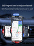 A6 Magnetic Dual Mode Wireless Car Charger Mount for iPhone Samsung Android Phones，black