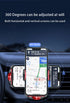 A6 Magnetic Dual Mode Wireless Car Charger Mount for iPhone Samsung Android Phones，black