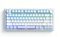 Solakaka A75 3-Mode RGB Mechanical Keyboard, Blue‑Purple