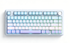 Solakaka A75 3-Mode RGB Mechanical Keyboard, Blue‑Purple