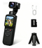 AT-M105 Pocket Gimbal Vlog Camera, 4K HD Handheld Video Camera，black，32GB