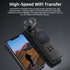 AT-M105 Pocket Gimbal Vlog Camera, 4K HD Handheld Video Camera，black，32GB