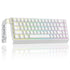 SOLA AX68 Mechanical Keyboard, Gasket Mount Hot Swappable RGB Tri-Mode Wireless Keyboard，white