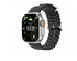 DT Ultra 4 Smart Watch, Full Touch Screen, Fitness Tracker, Black Strap