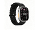 DT Ultra 4 Smart Watch, Full Touch Screen, Fitness Tracker, Black Strap