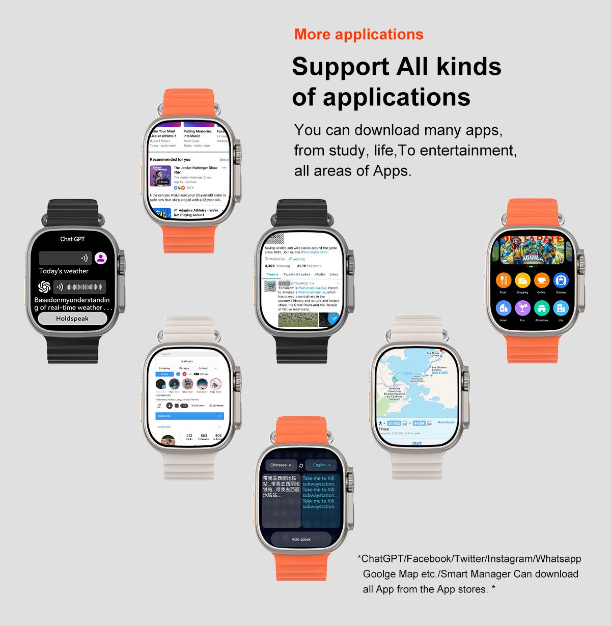 DT Ultra 4 Smart Watch, Full Touch Screen, Fitness Tracker, Black Strap