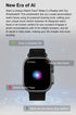 DT Ultra 4 Smart Watch, Full Touch Screen, Fitness Tracker, Black Strap