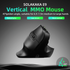 Solakaka E9 3 Mode Vertical Ergonomic Mouse, black