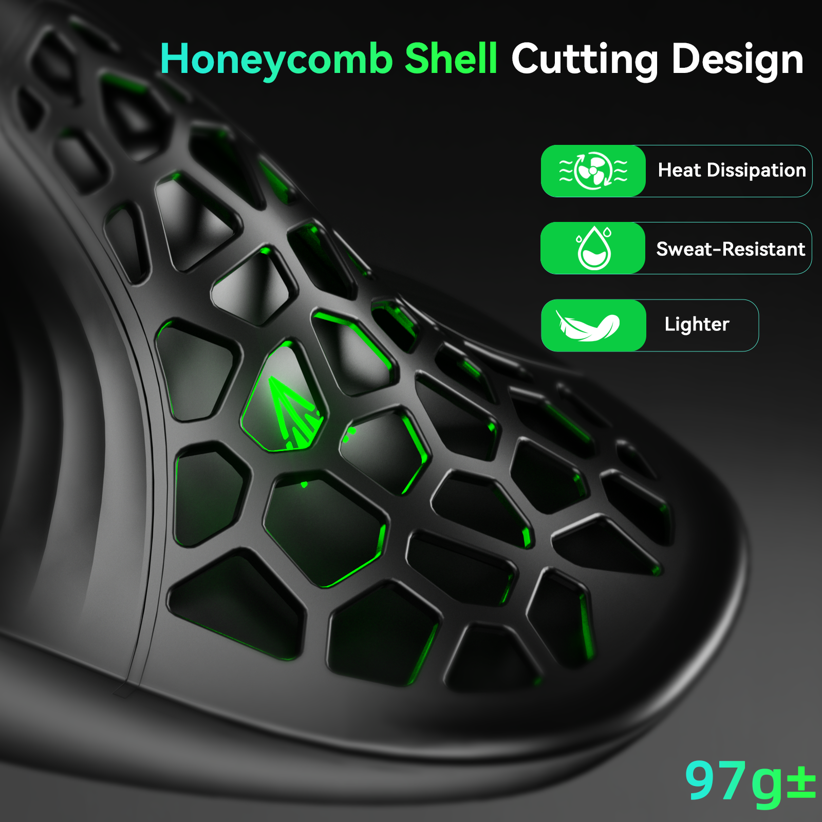 Solakaka E9 3 Mode Vertical Ergonomic Mouse, black