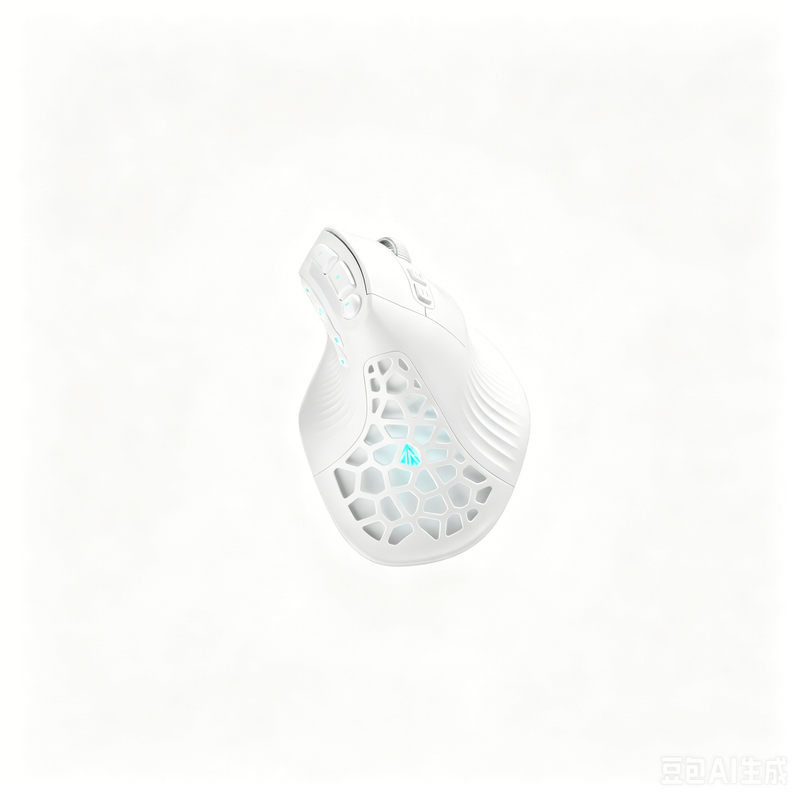 Solakaka E9 3 Mode Vertical Ergonomic Mouse, white