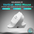 E9 3 Mode Vertical Ergonomic Mouse, white